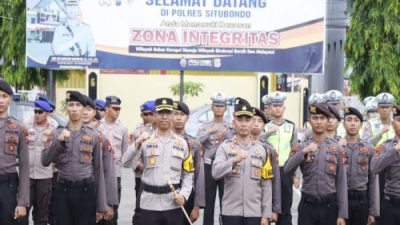 upacara tradisi penyambutan Bintara Remaja