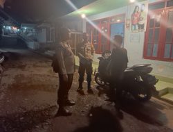 Pastikan Aman dari Perjudian, Anggota Polsek Situbondo Kota Laksanakan Patroli Dialogis di Gunung Sampan