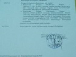 Tidak Terima Dipecat Secara sewenang-wenang, Kades Suhardi akan Gugat Plt. Bupati yang Juga Wabub Situbondo Khoironi