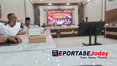 Nasim Khan Kembali Tegaskan Komitmen Sinergi PTPN dan Warga Ijen dalam Rapat Forkopimda Di Aula Mapolres Bondowoso Siang ini