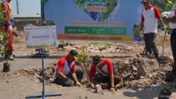 Kolaborasi PT PP, Jasa Marga, dan Perhutani Tanam Pohon di Area Tol Probowangi Paket III